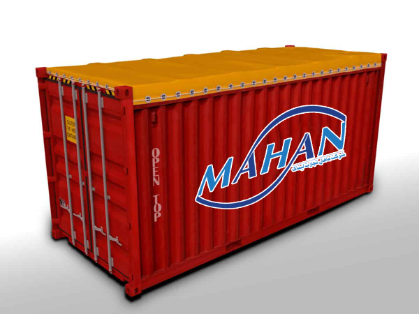کانتینر 20 فوت اپن تاپ