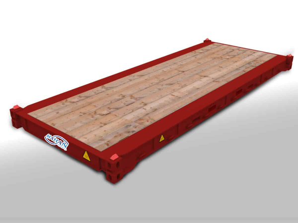 کانتینر سکویی 40 فوت